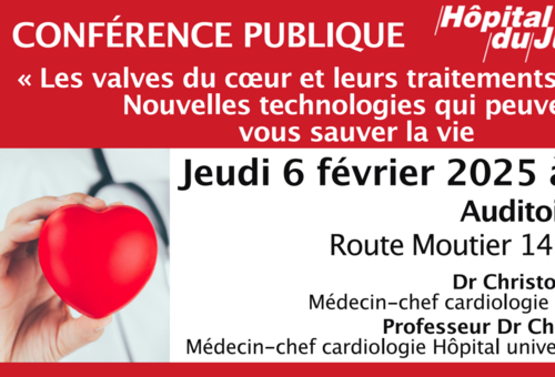 Cardiologie - une conférence publique gratuite :