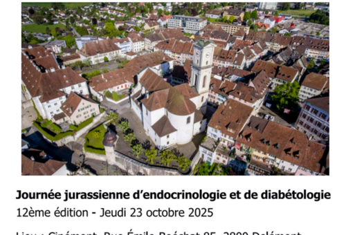 Journée jurassienne d'endocrinologie et de diabétologie