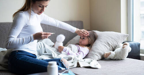 Garde d'enfants malades