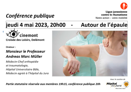 Conférence autour de l'épaule