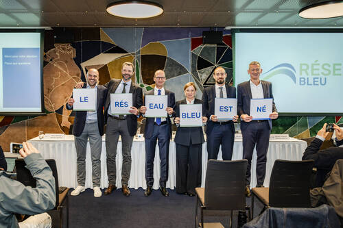 Réseau Bleu - le lancement