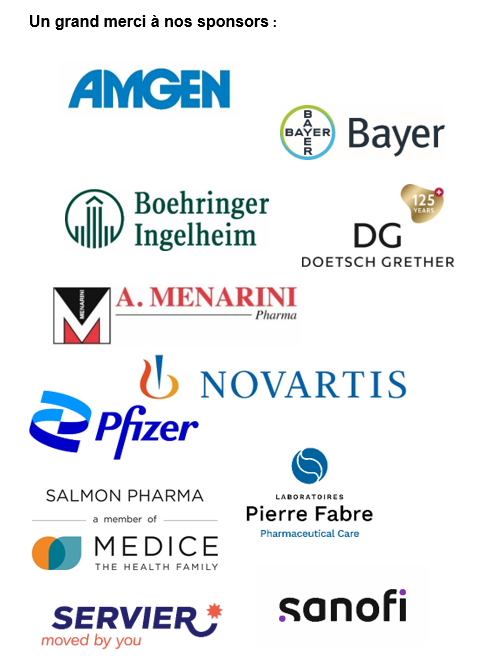Sponsors congrès médecine interne 2024