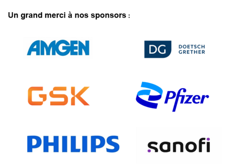 Sponsors 2025 congrès médecine