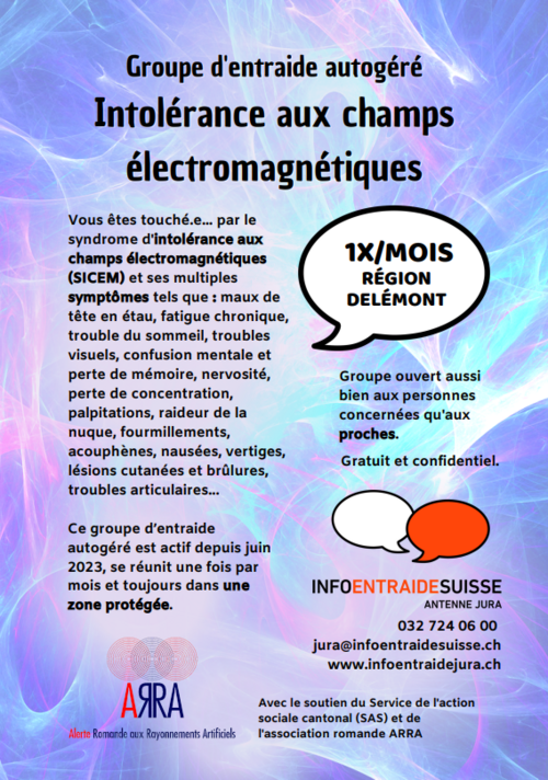 GEA intolérance champs électromagnétiques