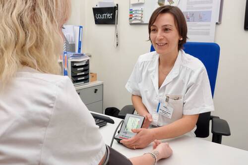 Infirmière santé au travail