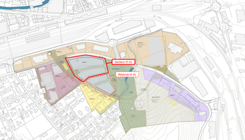 Nouvel hôpital aigu - plan