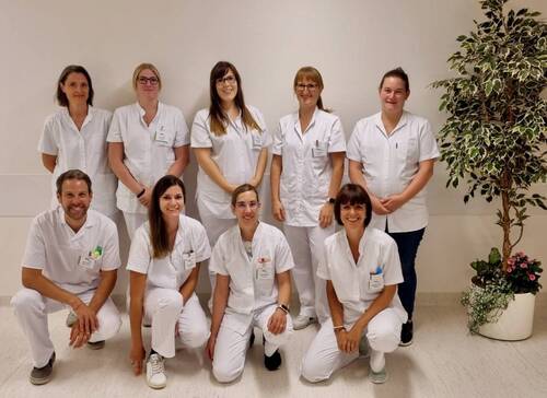 Equipe de nutrition H-JU, oct 2022